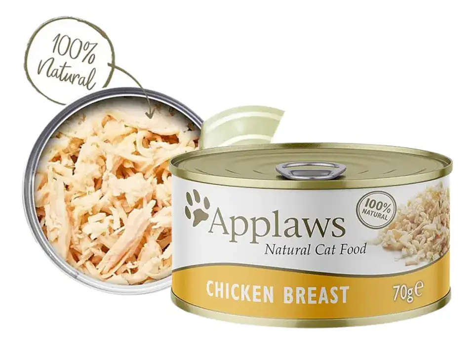 Applaws Lata Alimento Sabor a Pollo Para Gato Adulto 70 g 2