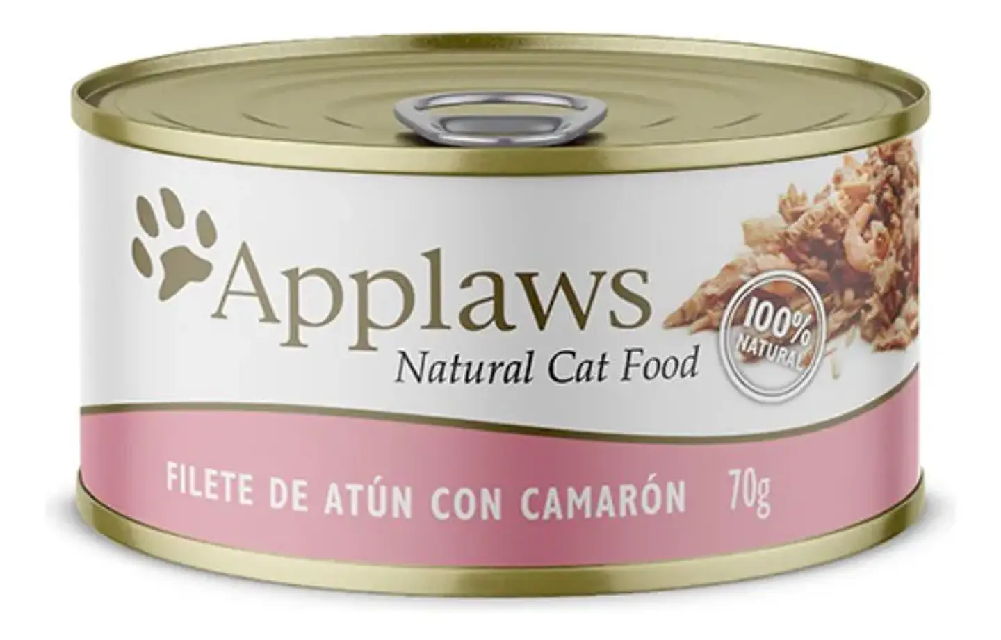 Applaws 6 Latas Alimento Sabor Atún con Camarón para Gatos 420 g 2