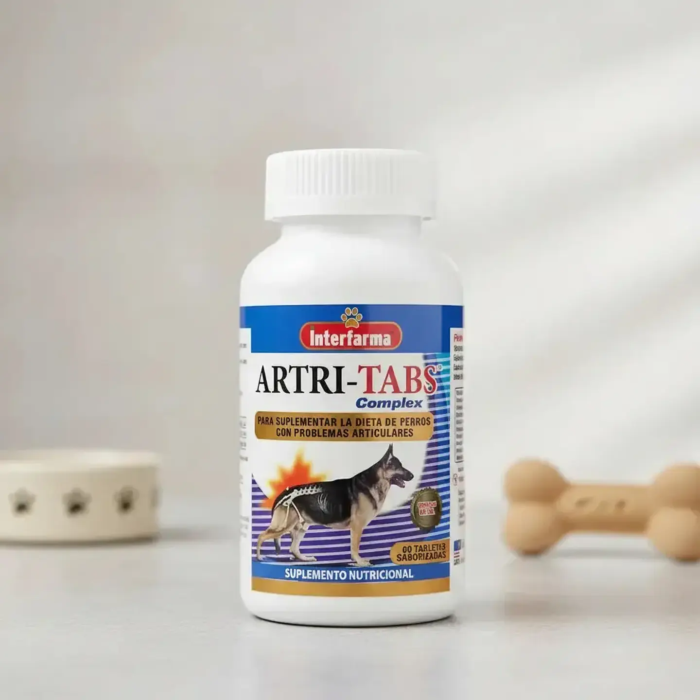Artritabs Alimento Artri-tabs Complex - Sumplemento Nutricional- 60 Tabletas 1.5 kg 2