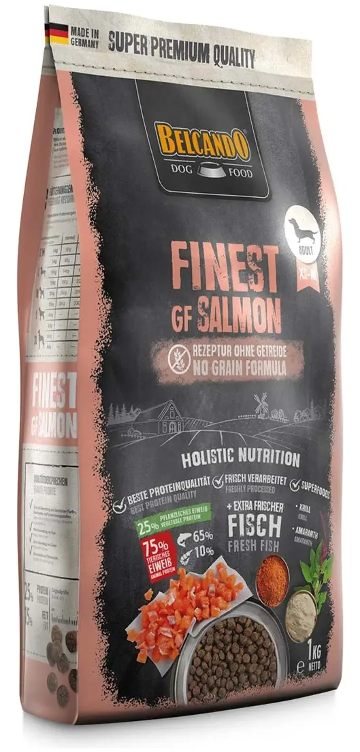 Belcando Alimento Perro Adulto Sabor Salmón 1 kg 1