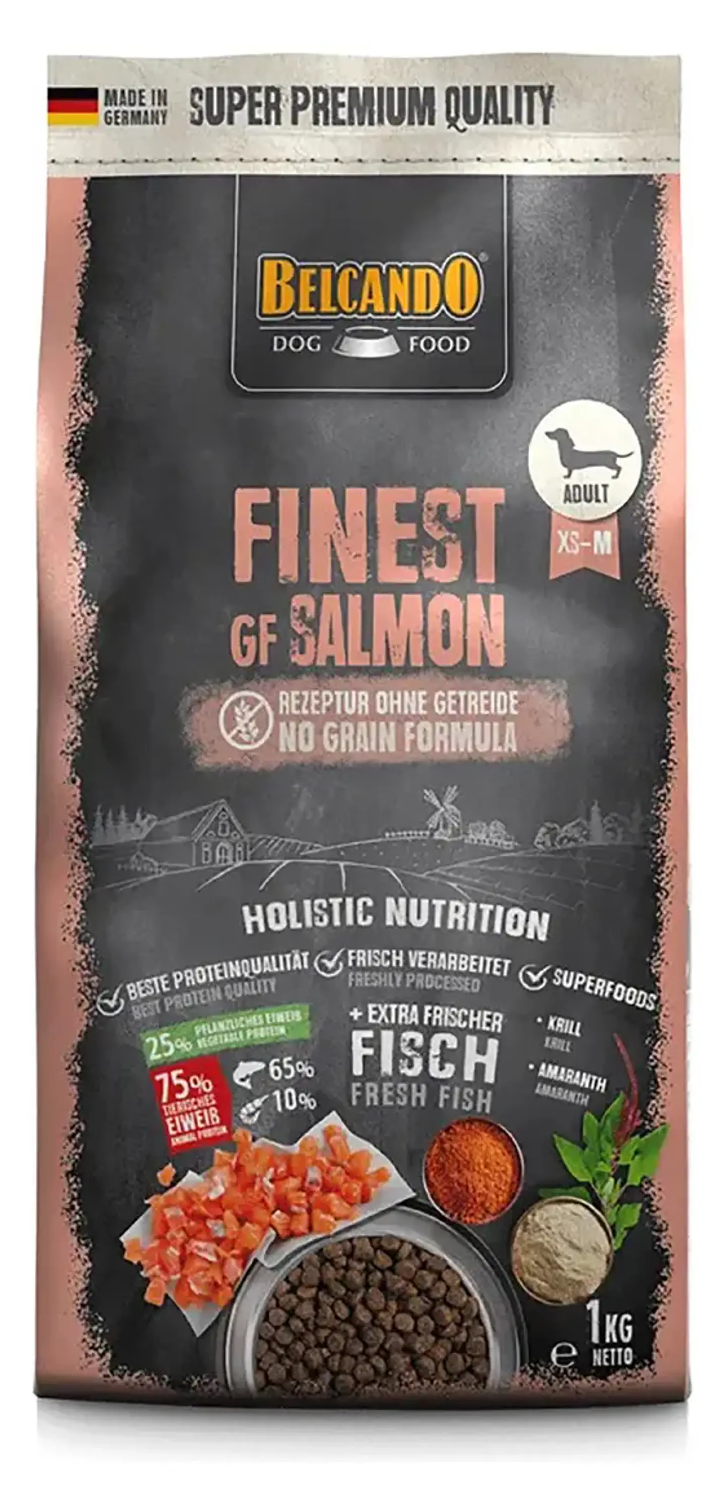 Belcando Alimento Perro Adulto Sabor Salmón 1 kg 2