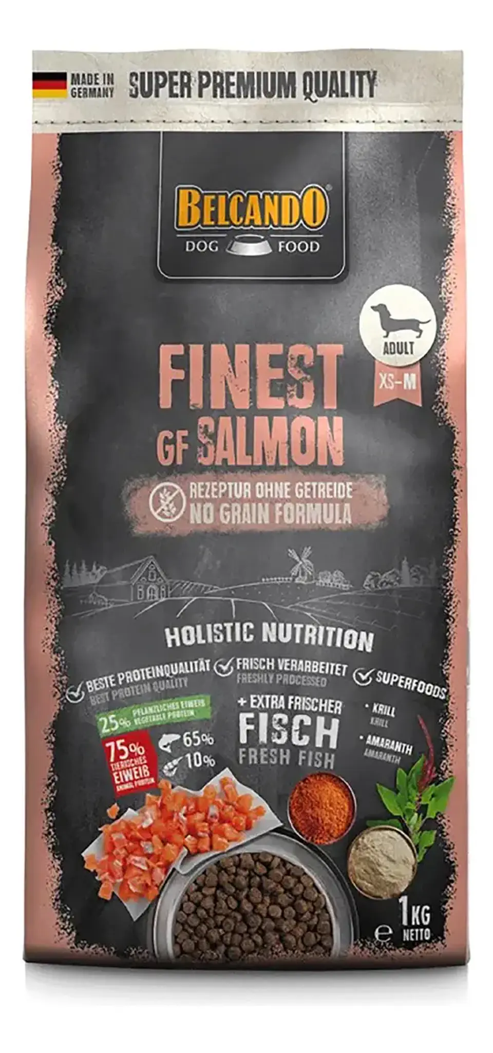 Belcando Alimento Perro Adulto Sabor Salmón 1 kg 2