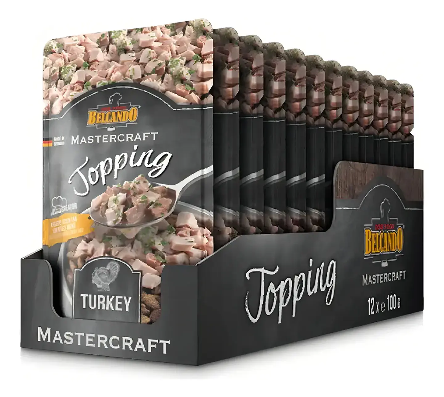 Belcando Alimento Húmedo Mastercraft Topping Ternera 100g  3
