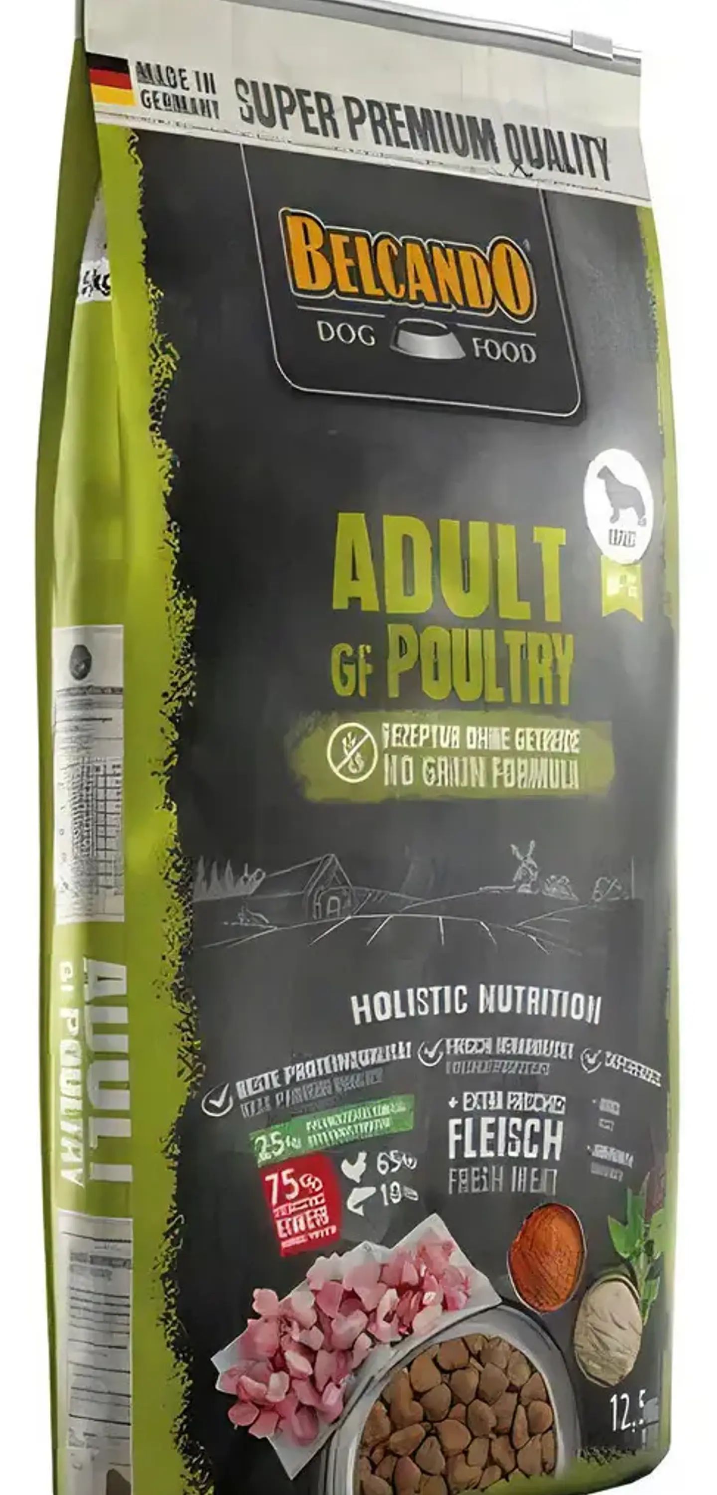 Belcando Alimento Adult Gf Poultry Adulto 12,5kg  1