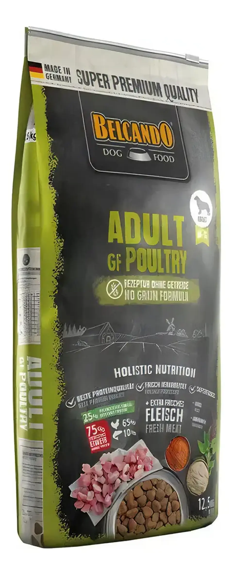 Belcando Alimento Adult Gf Poultry Adulto 12,5kg  1