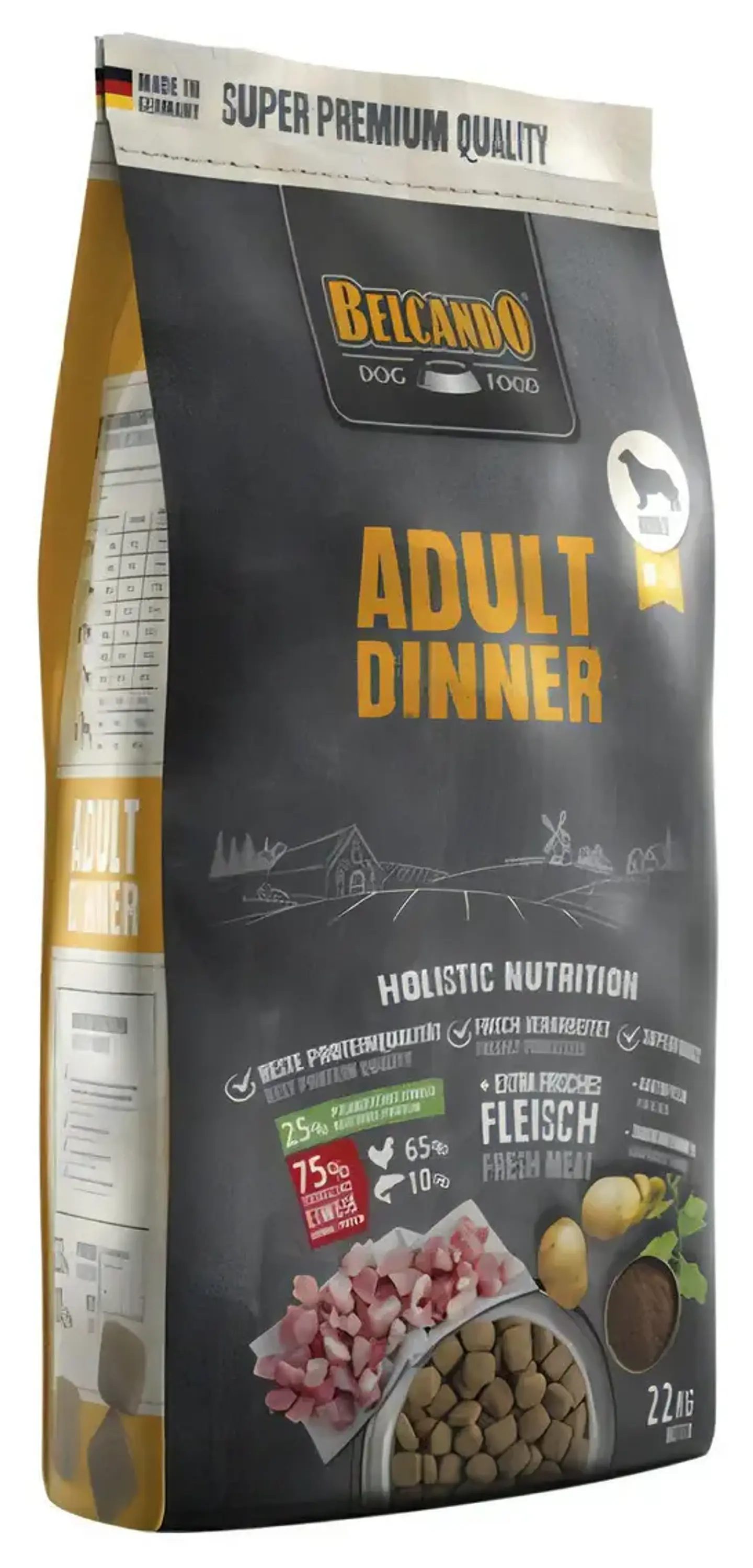 Belcando Alimento Seco Adult Dinner 22kg Proteína Ave Croquetas 22 kg 1