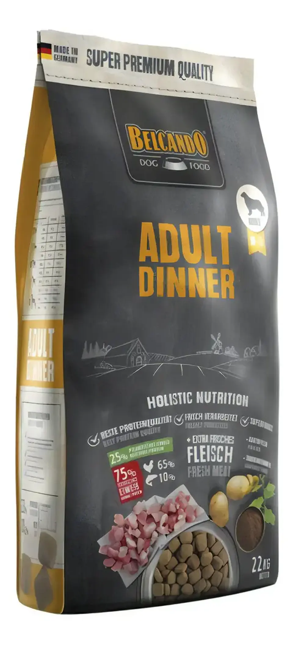 Belcando Alimento Seco Adult Dinner 22kg Proteína Ave Croquetas 22 kg 1