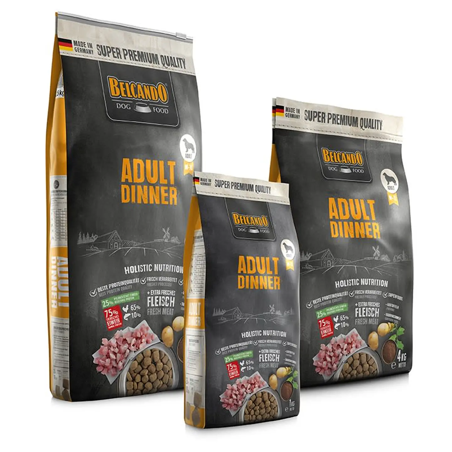 Belcando Alimento Seco Adult Dinner 22kg Proteína Ave Croquetas 22 kg 2
