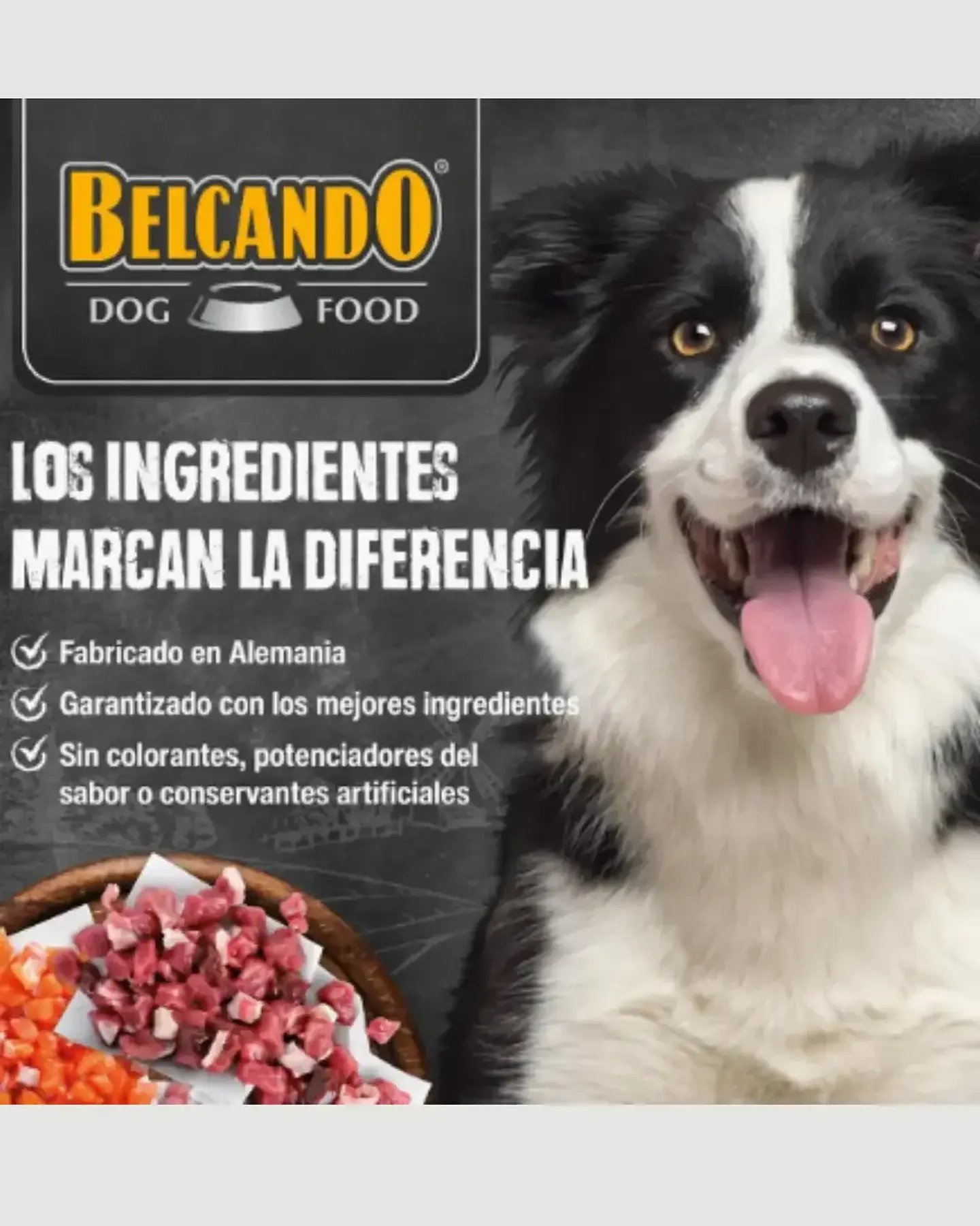 Belcando Alimento 3 Sachets Wild Venado - 125 Grs C/u 1.5 kg 3