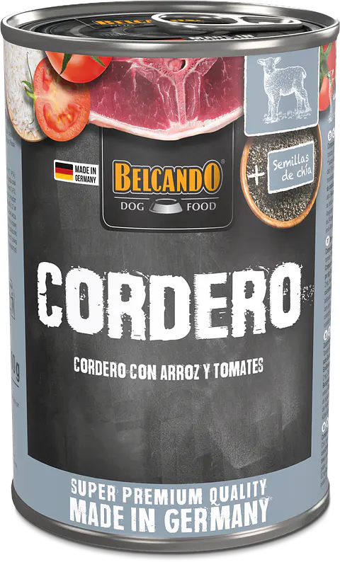 Belcando LATA QS CORDERO Alimento Húmedo Para Perros 400 GR 