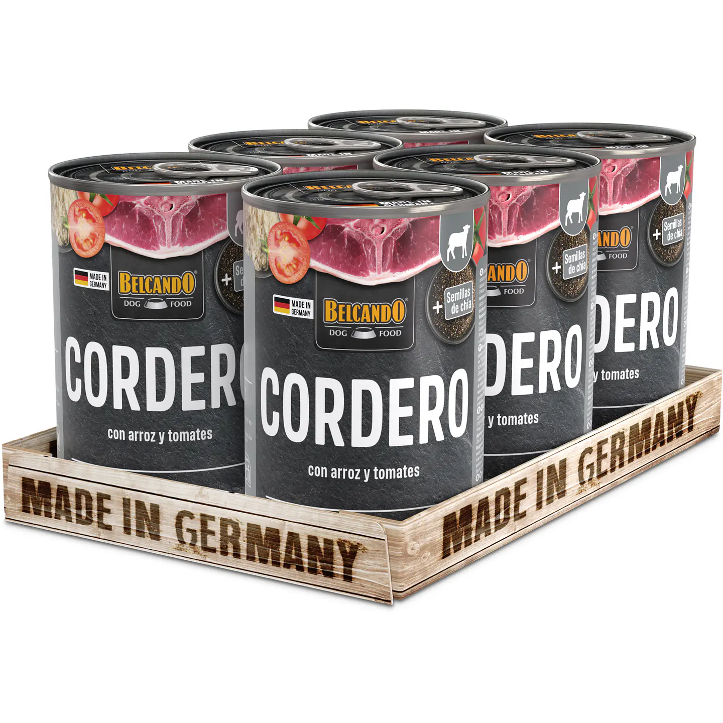 Belcando LATA QS CORDERO Alimento Húmedo Para Perros 400 GR  2
