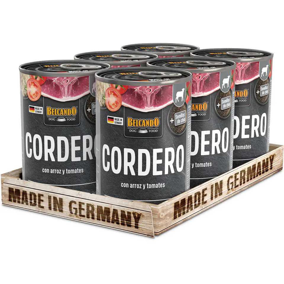 Belcando LATA QS CORDERO Alimento Húmedo Para Perros 400 GR  2