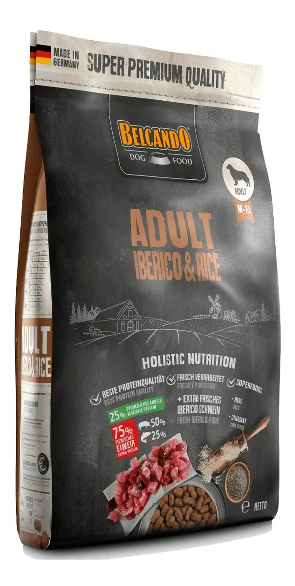 Belcando Cerdo Ibérico Y Arroz para Perro Adulto 12.5 Kg 1