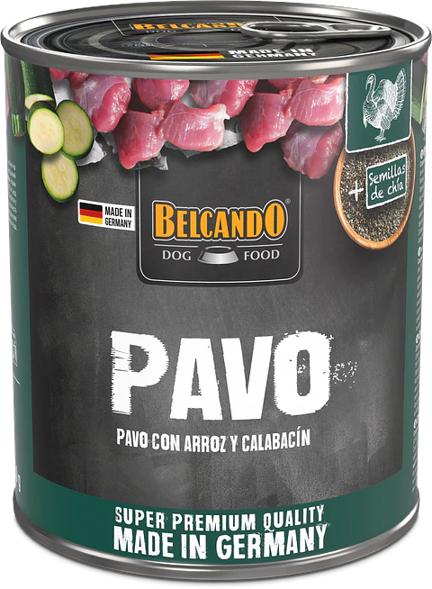Belcando Alimento Lata Quality Selection pavo Para Perros 800 Gr