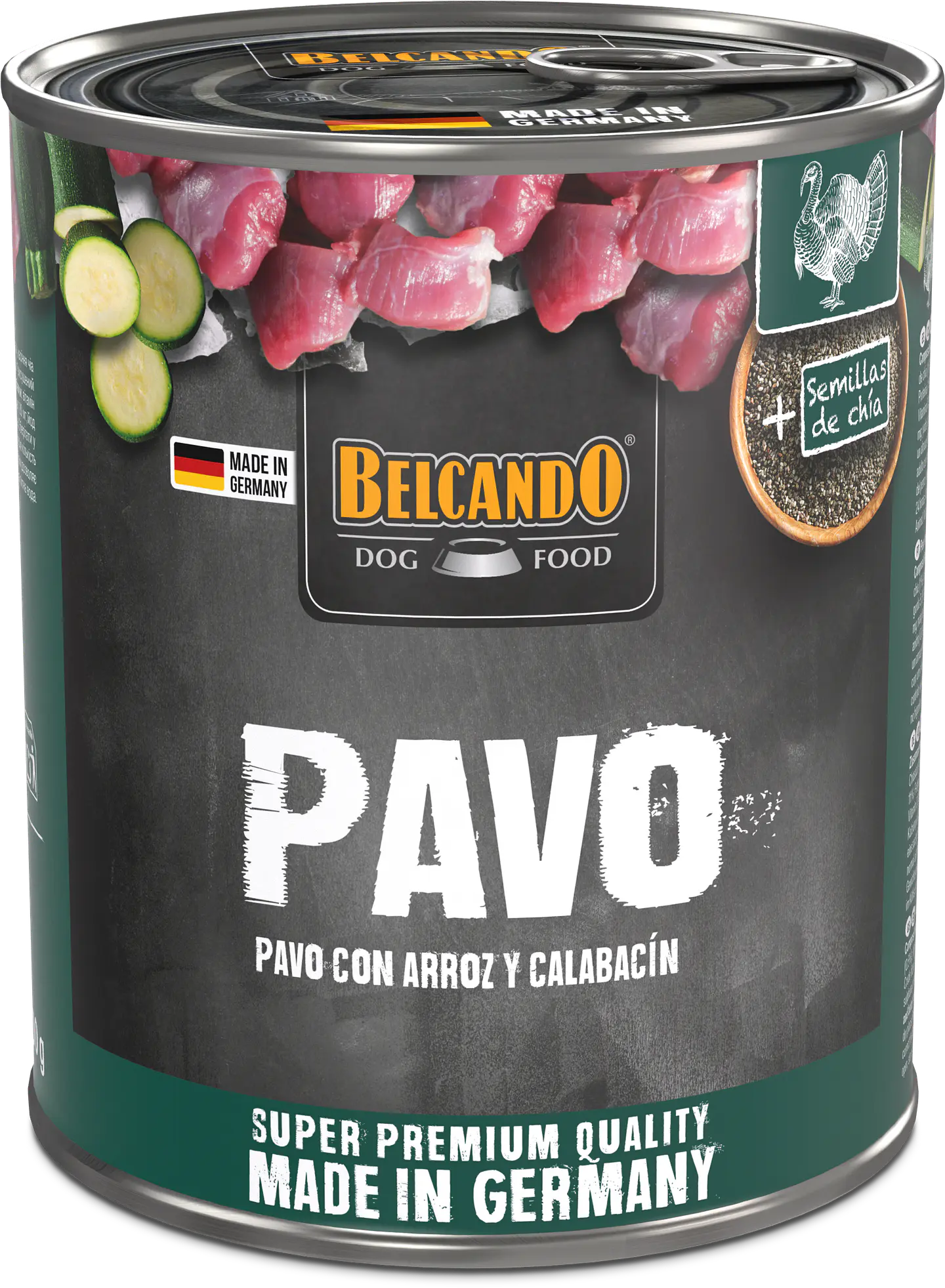 Belcando Alimento Lata Quality Selection pavo Para Perros 800 Gr 1