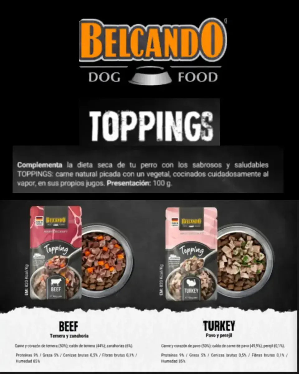 Belcando Alimento 3 Sachets Mastercraft Pavo - - 300 Grs 1.5 kg 4