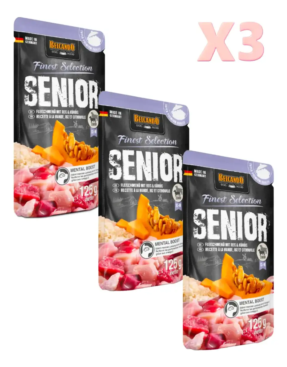 Belcando Finest Selection 3 Pack Para Perro Senior 125 g 1