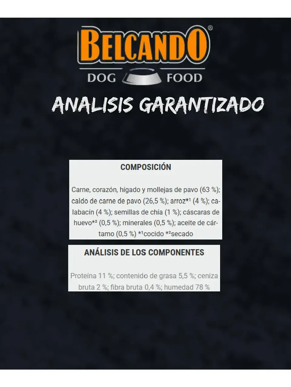 Belcando Alimento Lata Quality Selection pavo Para Perro 400 Gr 5