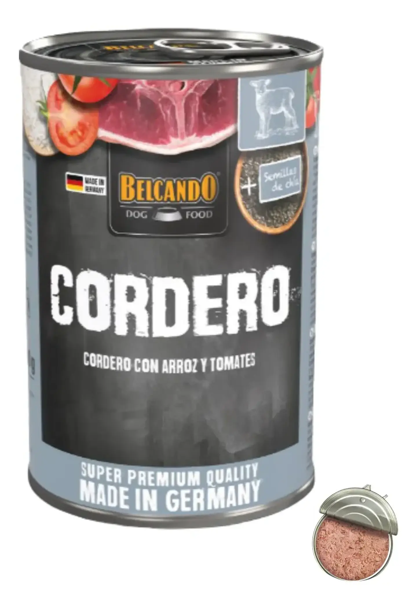 Belcando 3 Pack Alimento Humedo Para Perro Sabor Cordero 400 Gr 2