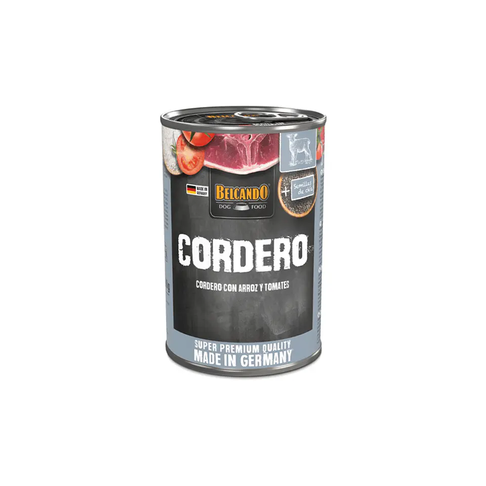Belcando Alimento Humedo Para Perro Sabor Cordero Arroz y Arándonos 800 Gr 2