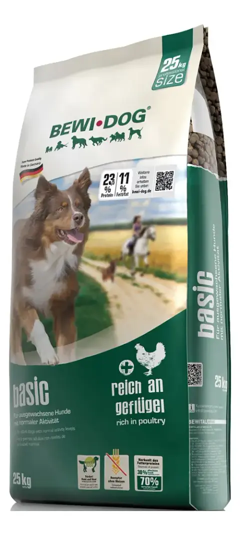 BEWIDOG Alimento Seco Adulto Bewidog Premium Sabor Ave 25kg 