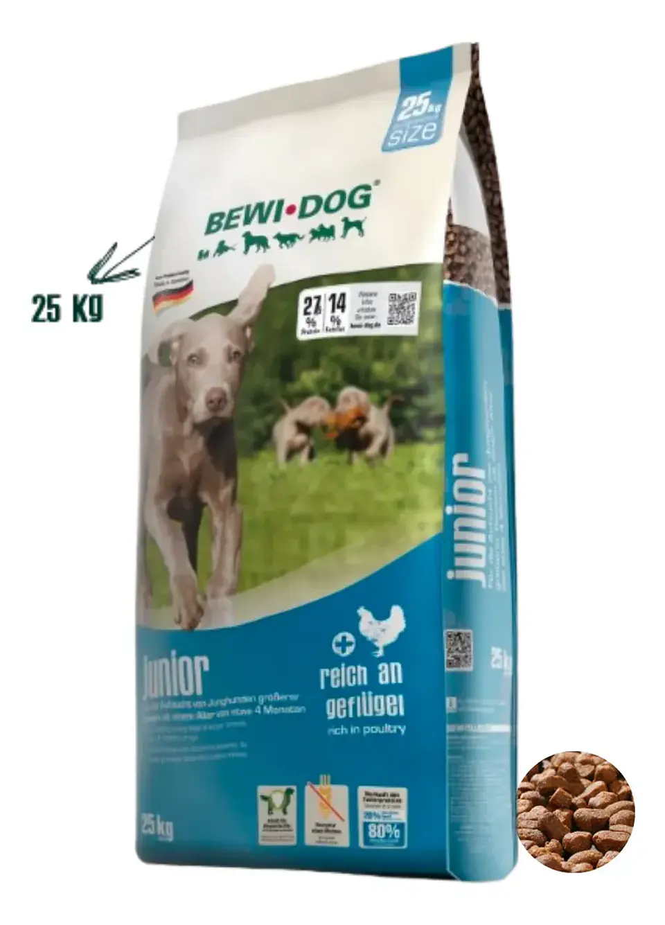BEWIDOG Alimento Para Perros Cachorros 25 kg 1