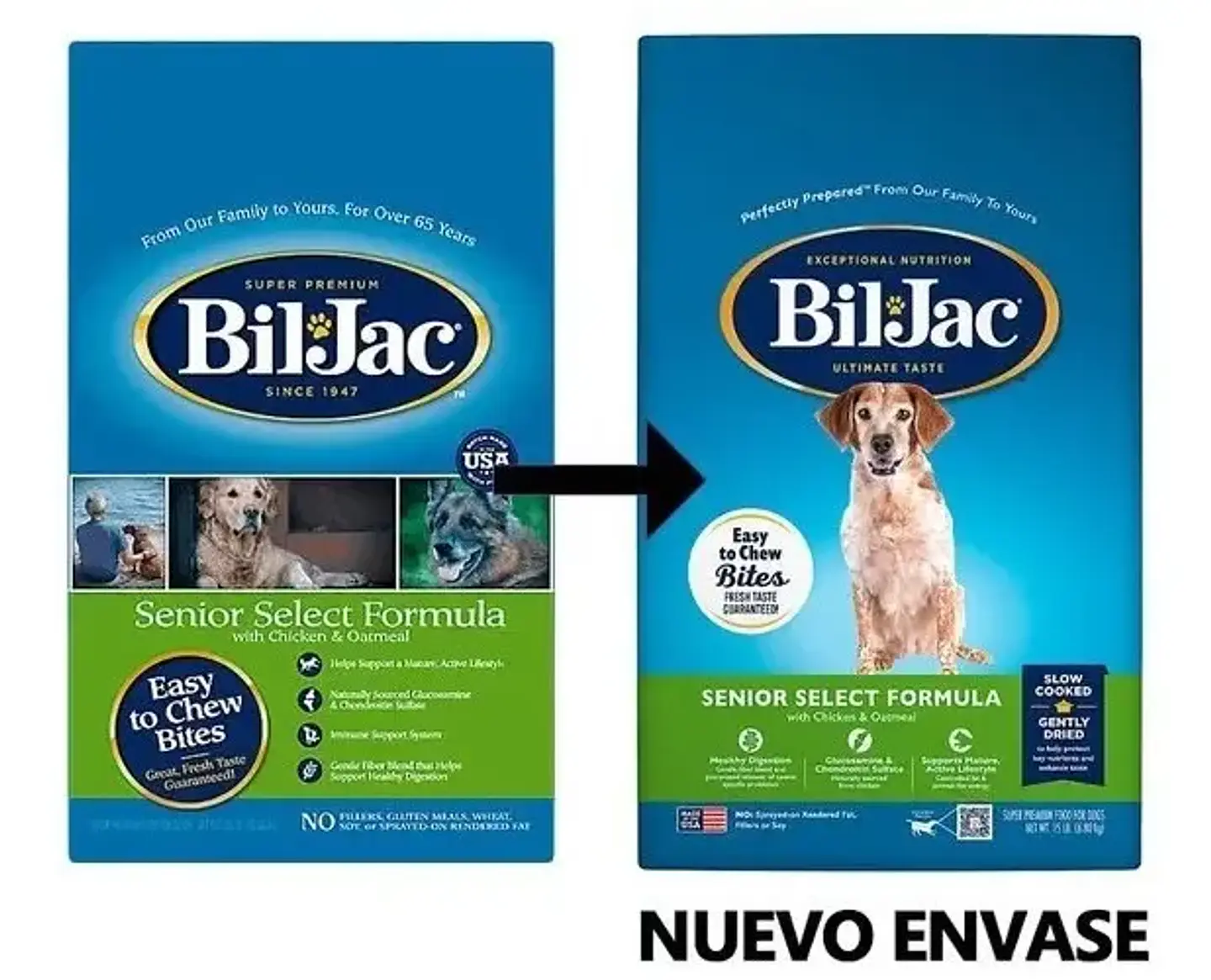 Bil-Jac Select Formula alimento para perros senior 2.72kg 2