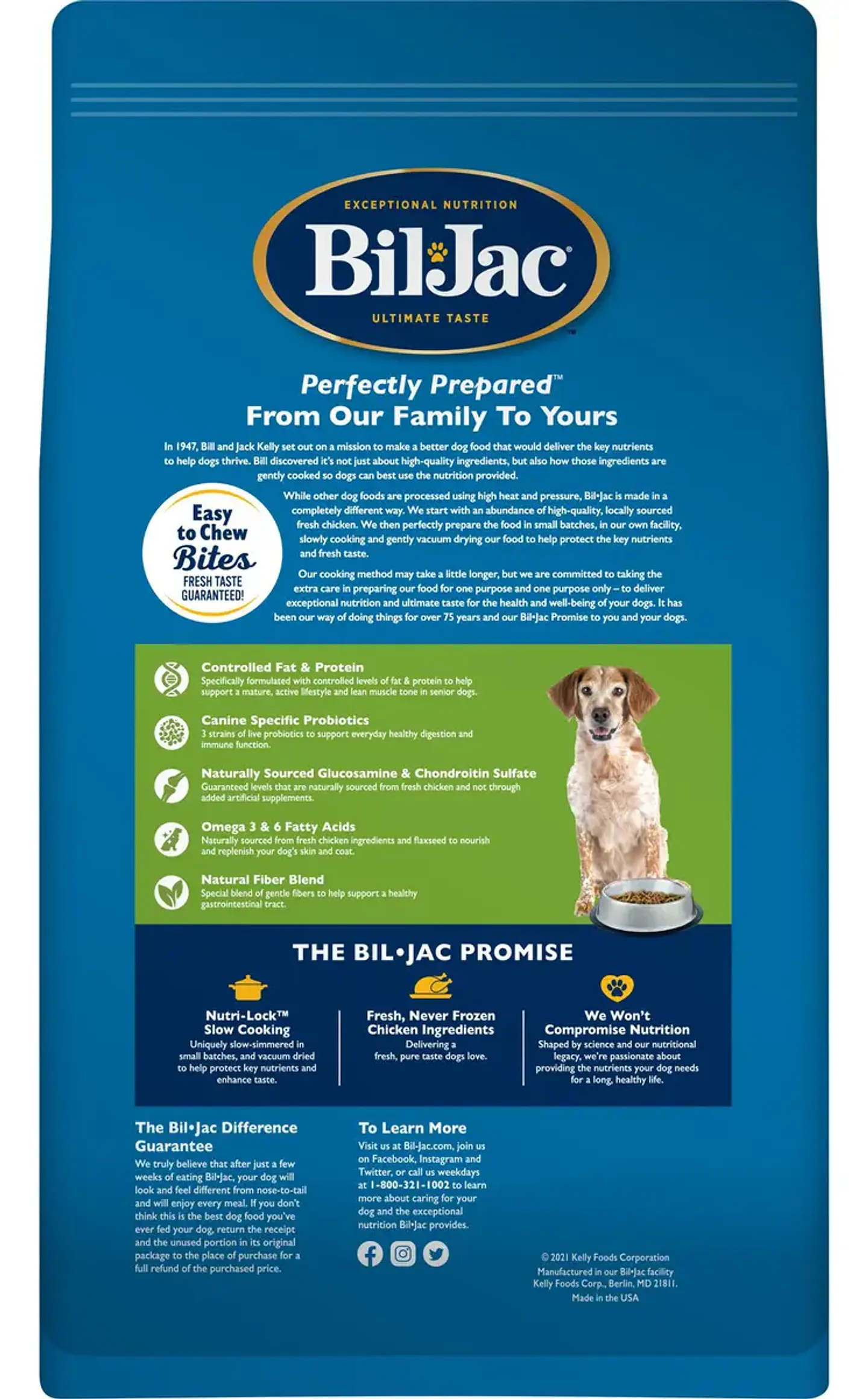 Bil-Jac Select Formula alimento para perros senior 2.72kg 4