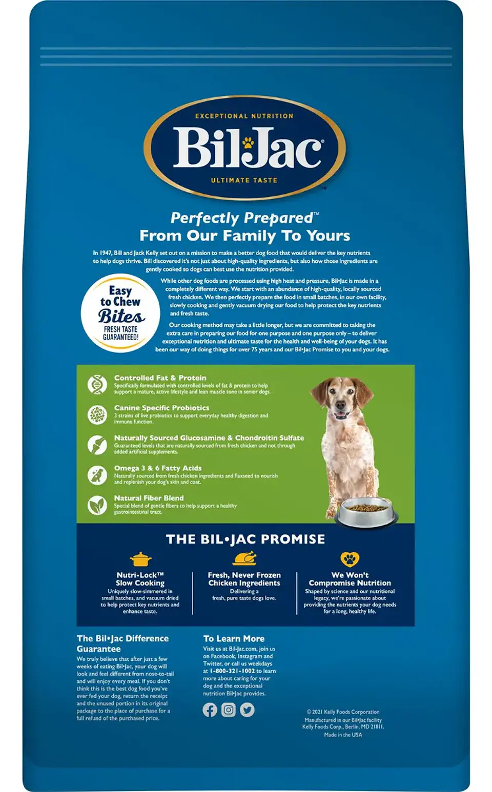 Bil-Jac Select Formula alimento para perros senior 2.72kg 4