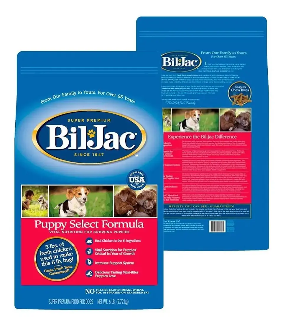 Bil-Jac Puppy Select Alimento Para Perros Cachorros 2.7 kg 2