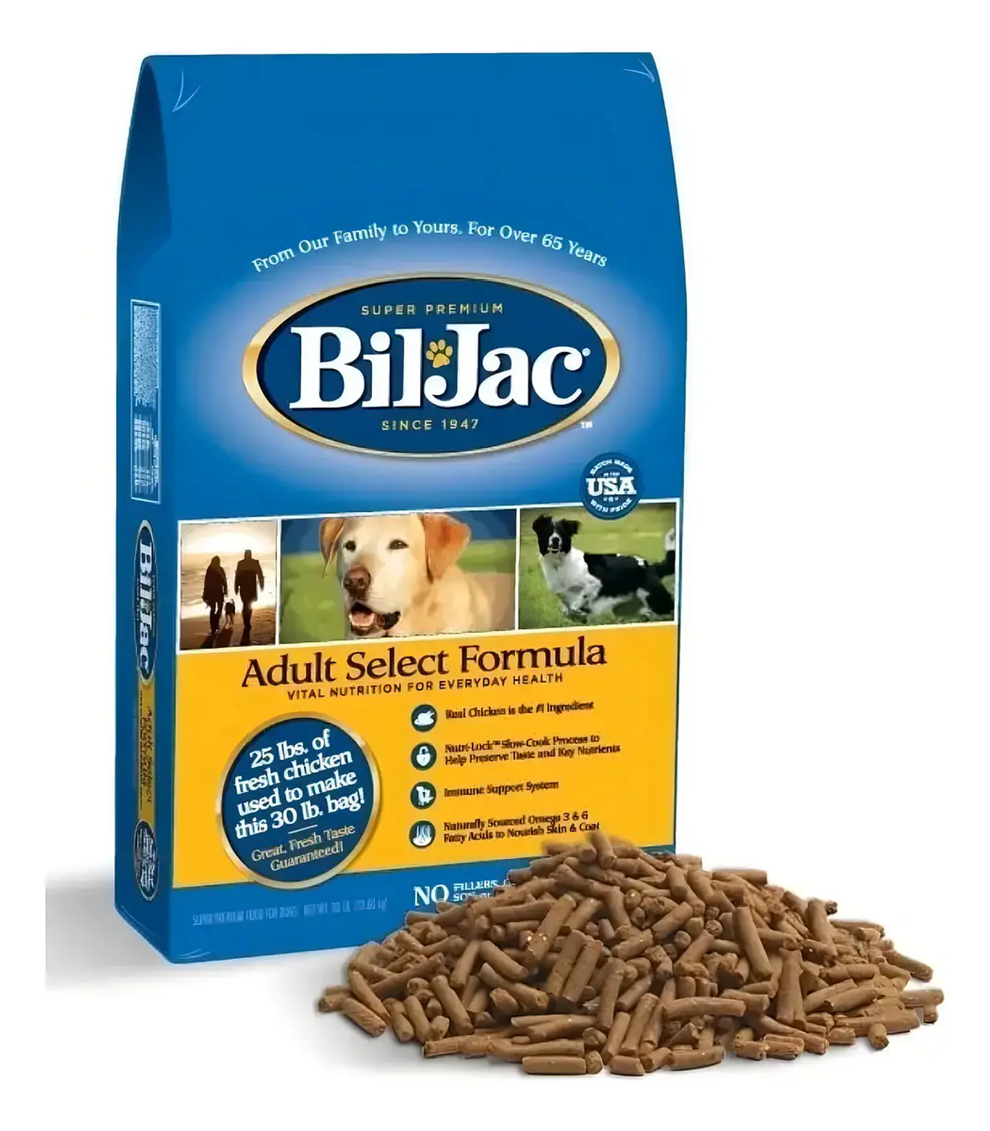 Bil-Jac Alemento Seco Perro Adulto Select Formula Sabor Pollo 6.8kg 2