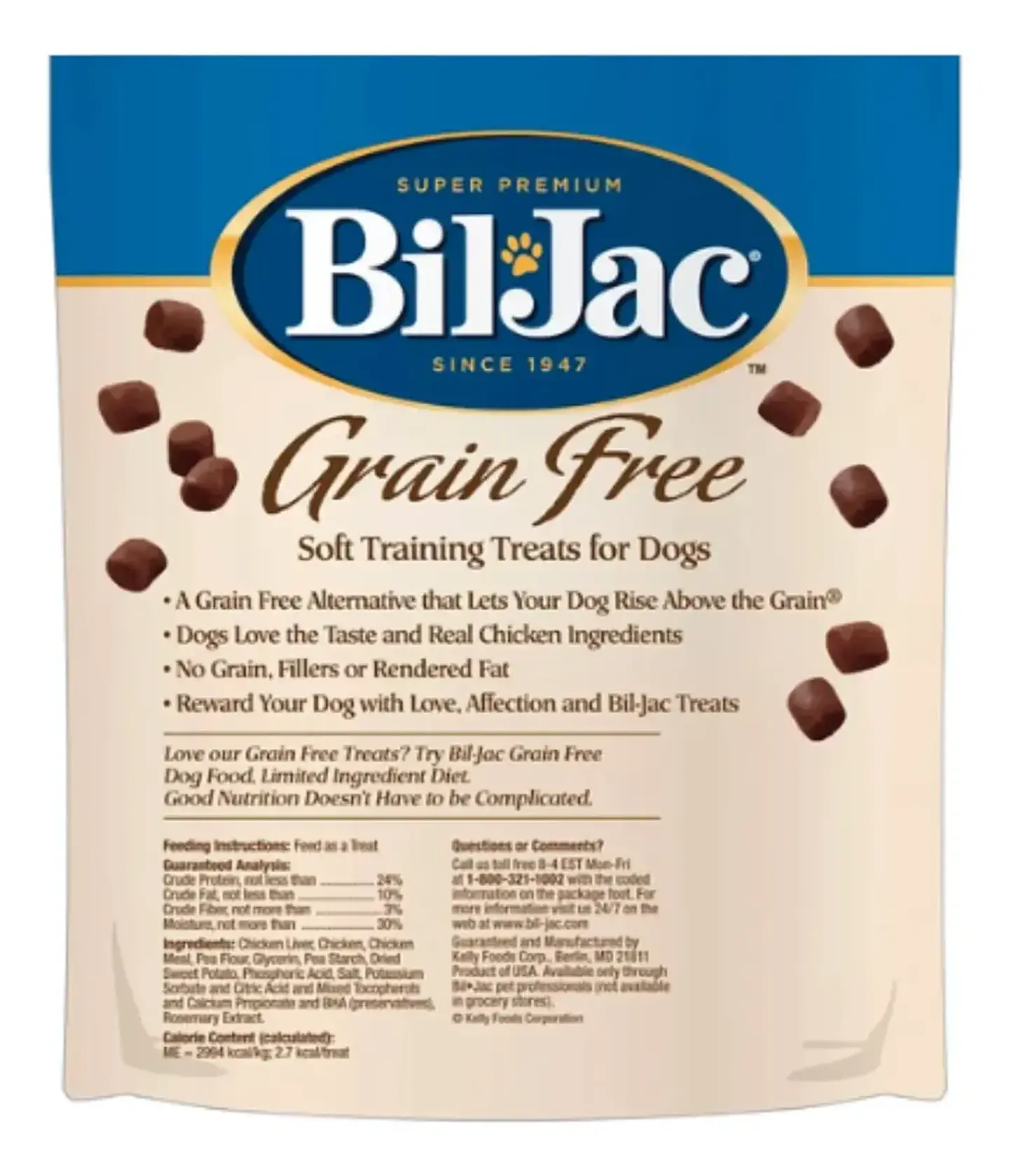 Bil-jac Snack Perros -283 Gr-libre De Granos-pollo Y Camote. 4