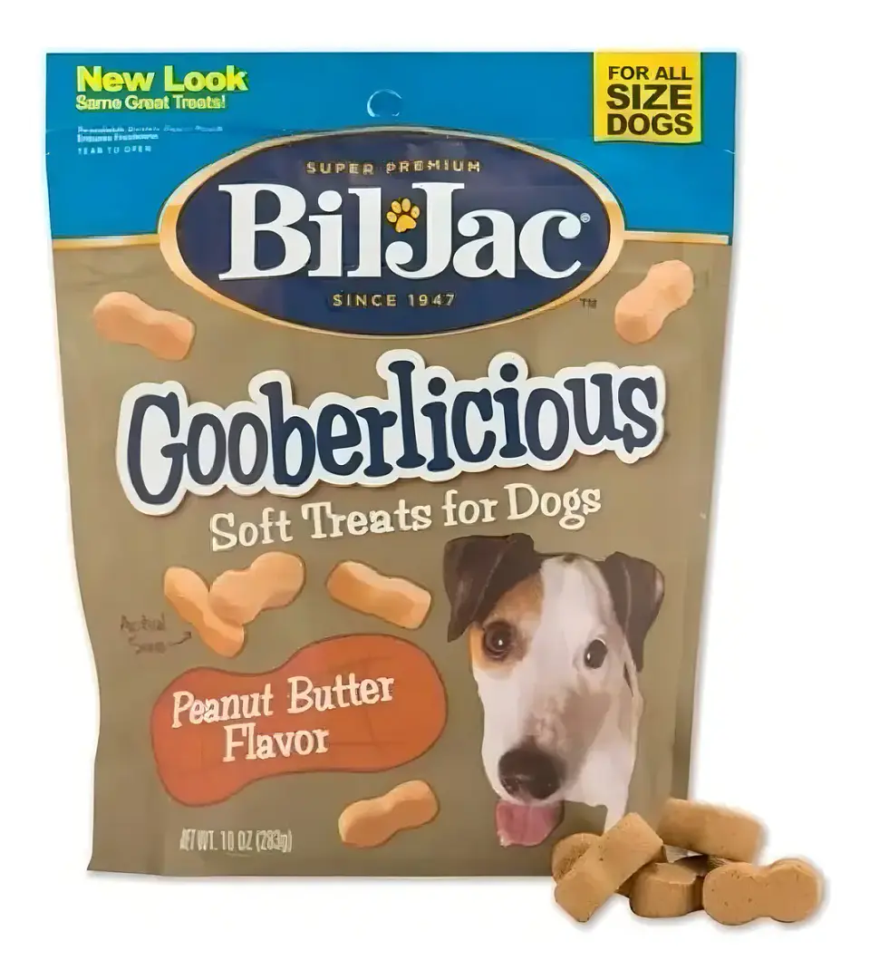 Bil-Jac Snack Gooberlicious Mantequilla de Mani Para Perros 283 g 1