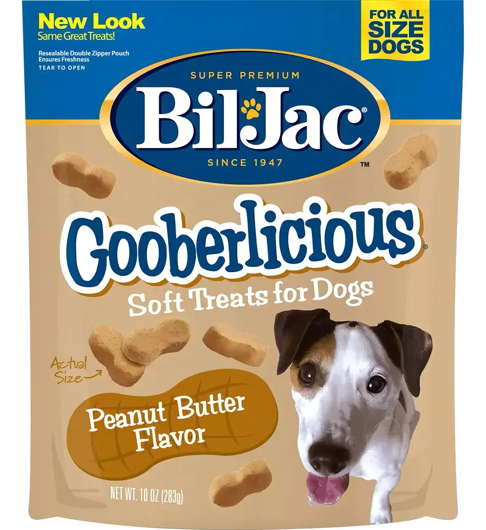Bil-Jac Snack Gooberlicious Mantequilla de Mani Para Perros 283 g 2