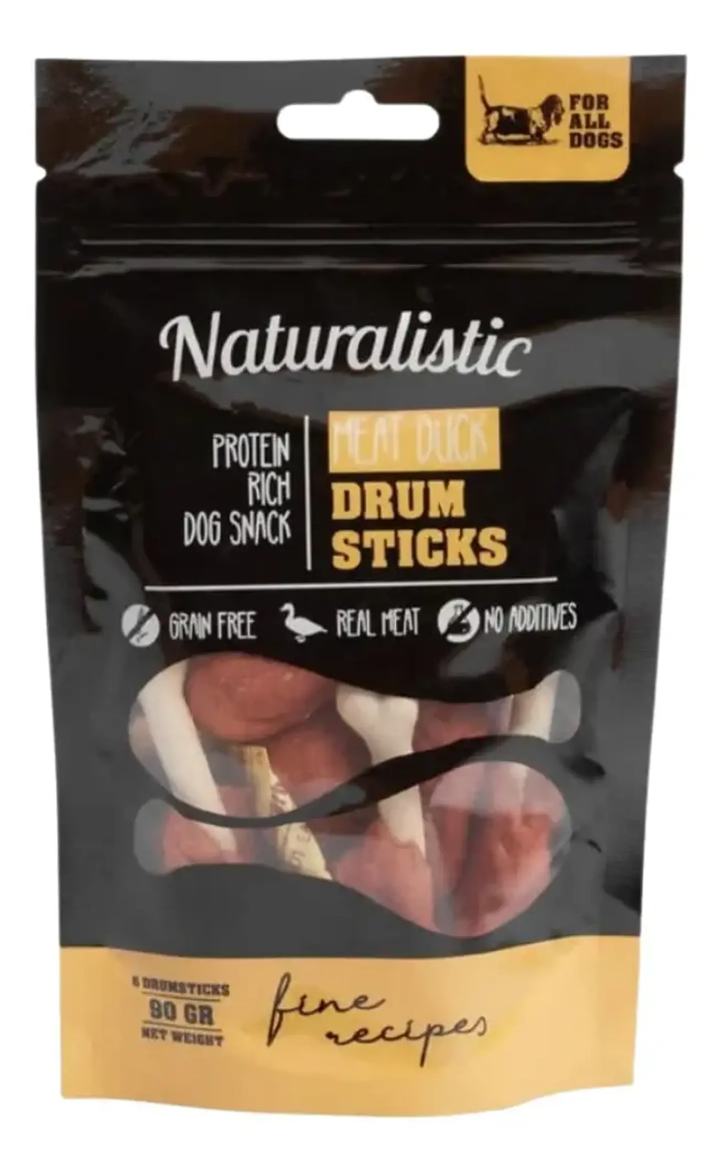 Naturalistics MeatSnack Premium para Perro Sabor Pato 3
