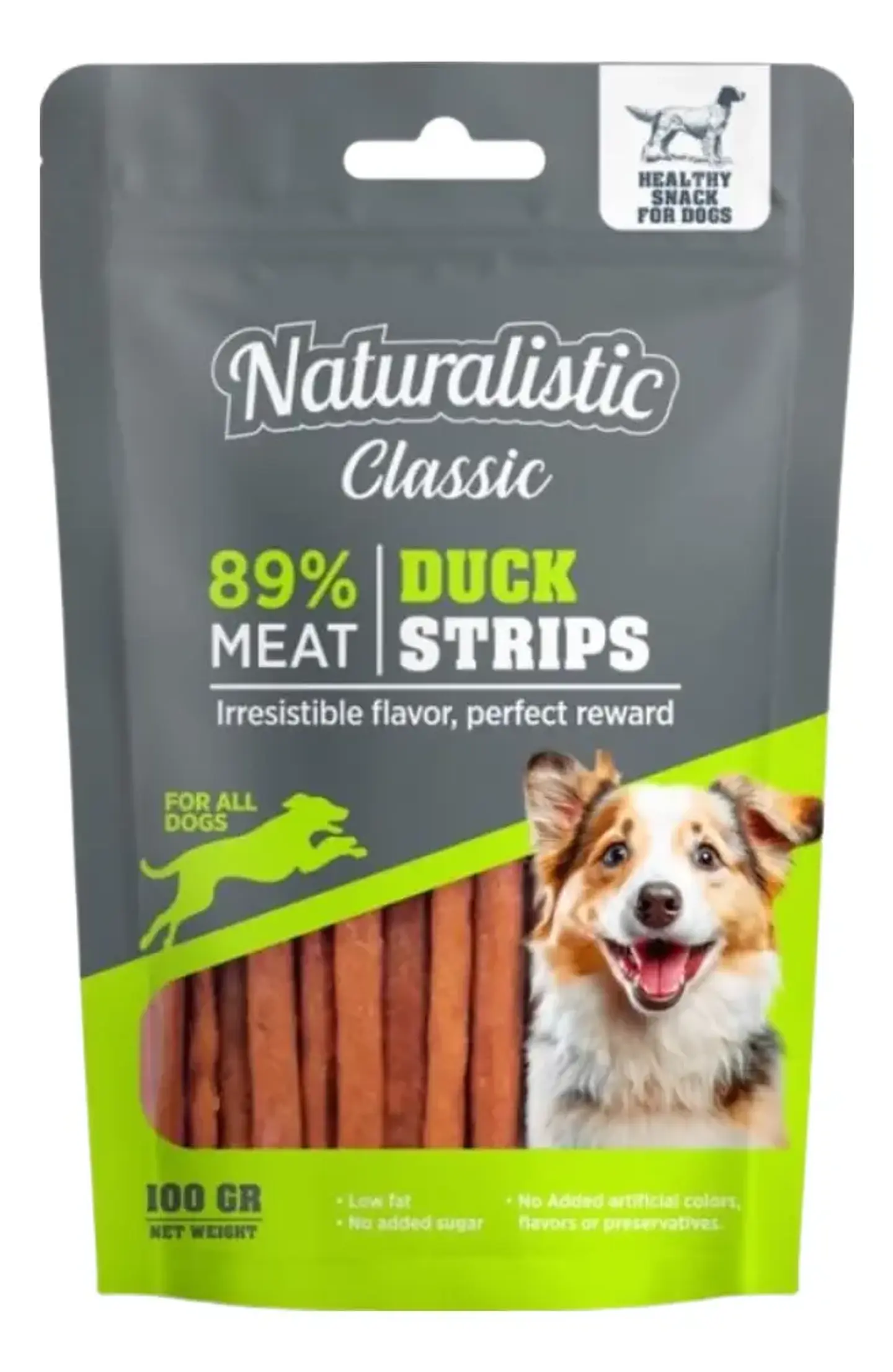 Naturalistics Perro Duck Strips Snack 100 g 1