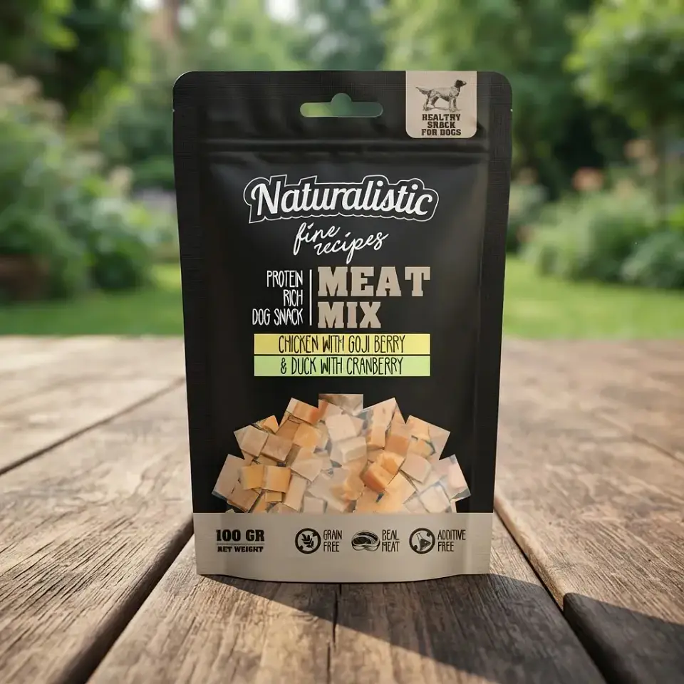 Naturalistics Snack para Perro Meatmix Sabor Pollo 100 g 3