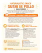 Naturalistic Clasicc Pollo Sushi para Perro 100 g Pack x3 - Miniatura 2