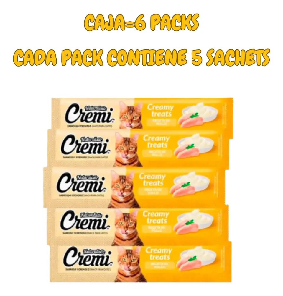 Naturalistics Alimento Cremi para Gato Sabor Pollo 360 gr Pack 30 2