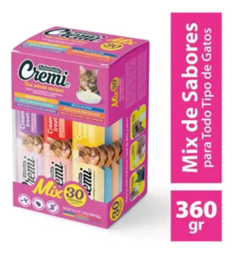 Naturalistics Sachets Caja The Whole Recipes Gato Cremi 360 gr Pack x30 2