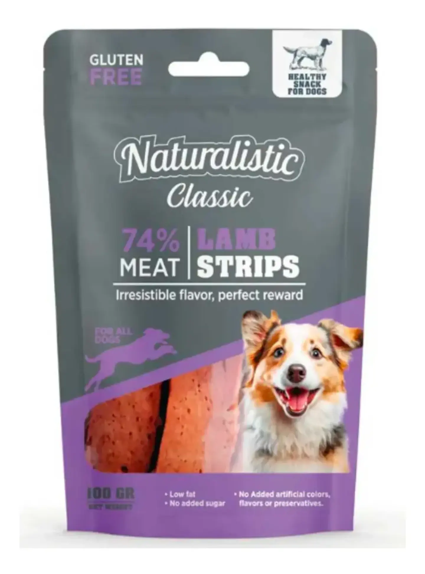 Naturalistics Snack para Perro Sabor Pollo, Cordero 100 g Pack x3 3
