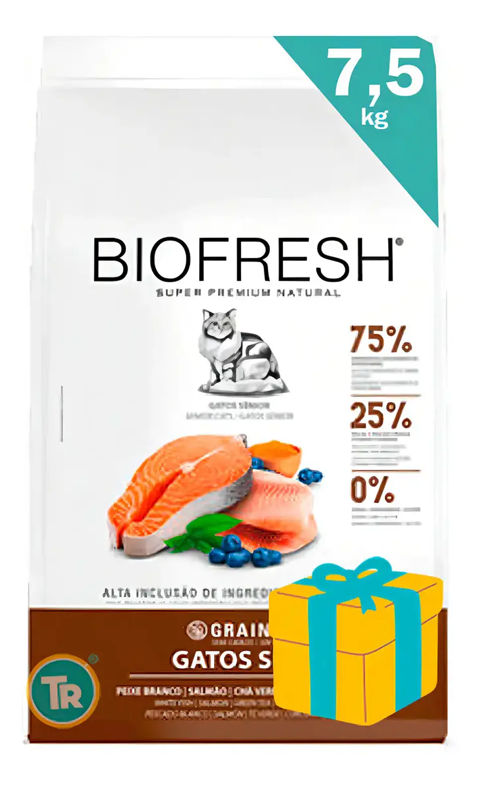 BioFresh Alimento Super Premium Biofresh Gato Senior Pescado 7.5 Kg 2