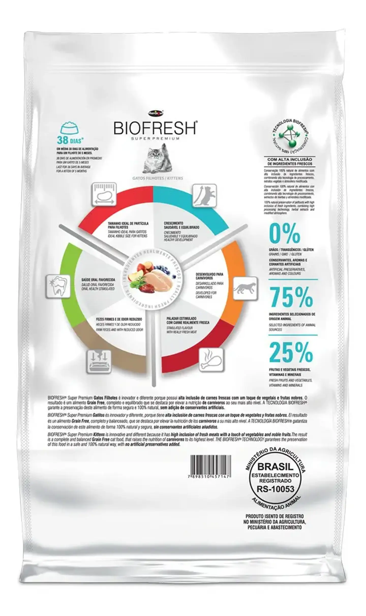 BioFresh Alimento Gato Cachorro Sabor Mix 1.5 Kg 2