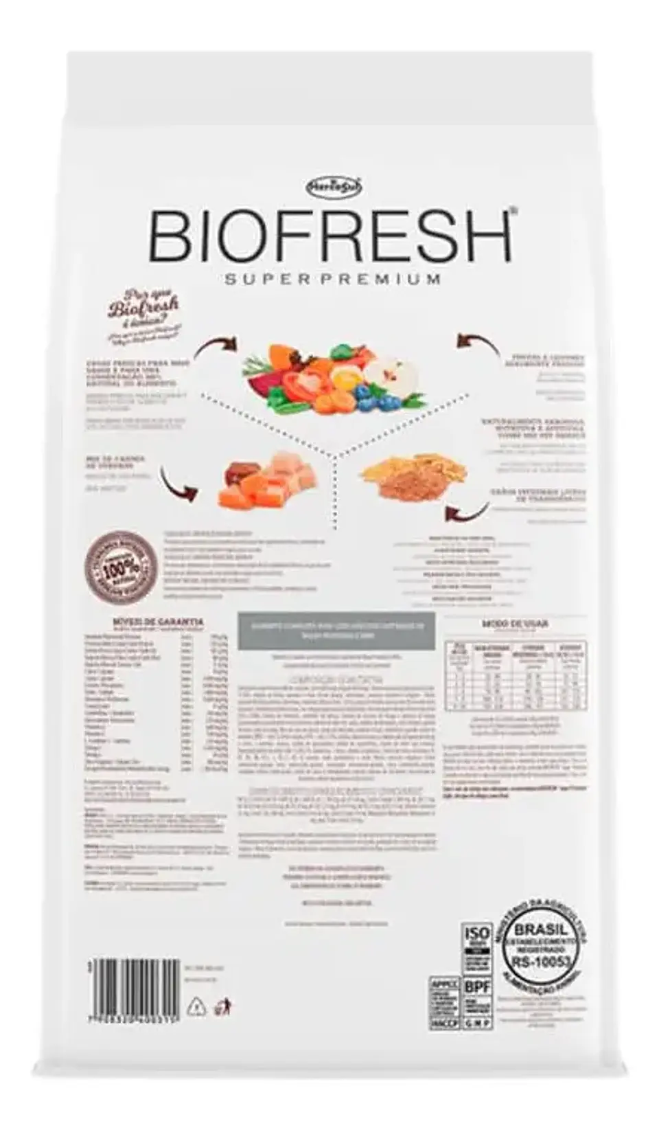 BioFresh Super Premium Perros Cachorro Peq/mini 3kg 2