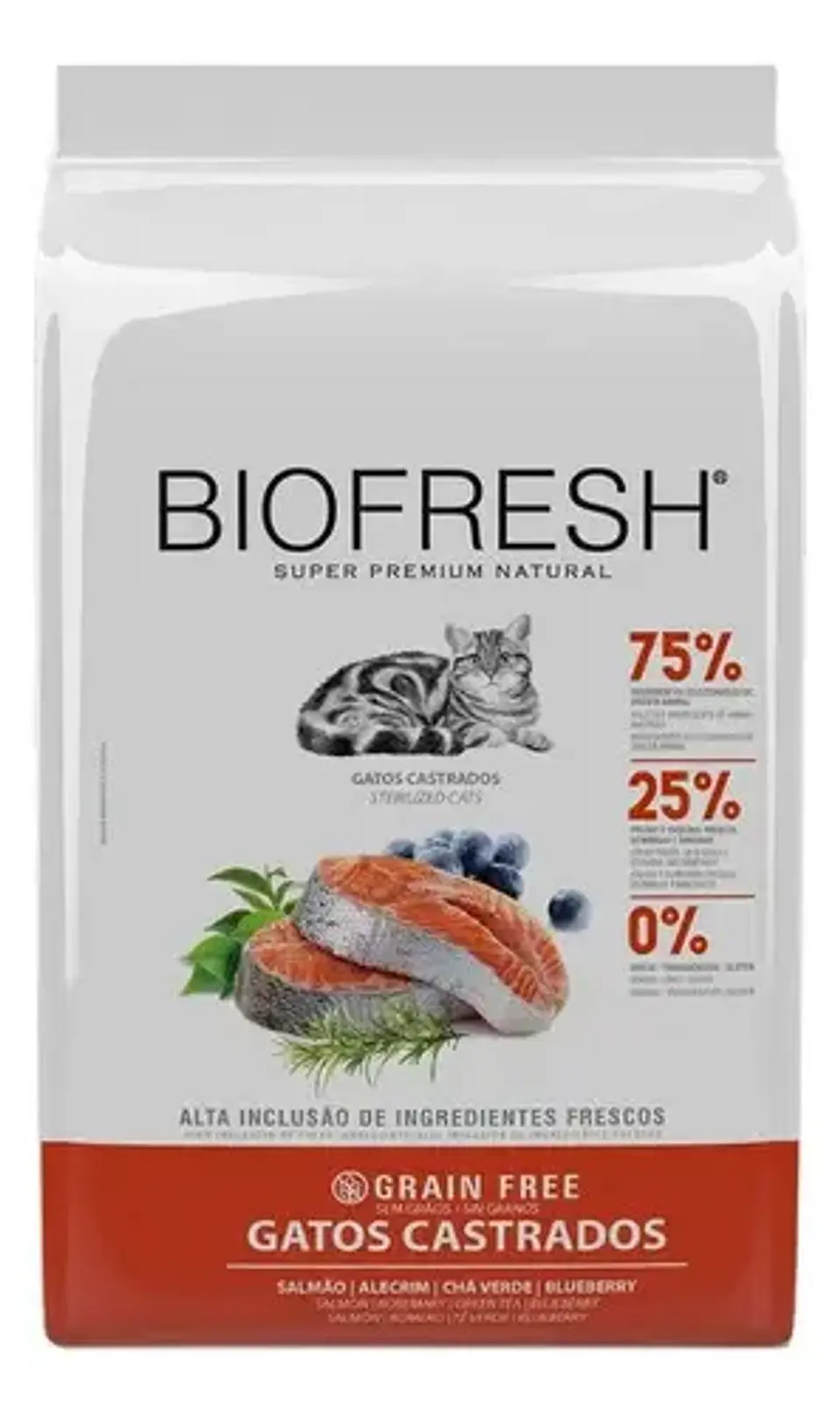 BioFresh Alimento Gatos Castrados Sabor Salmón SP 7.5 Kg 2