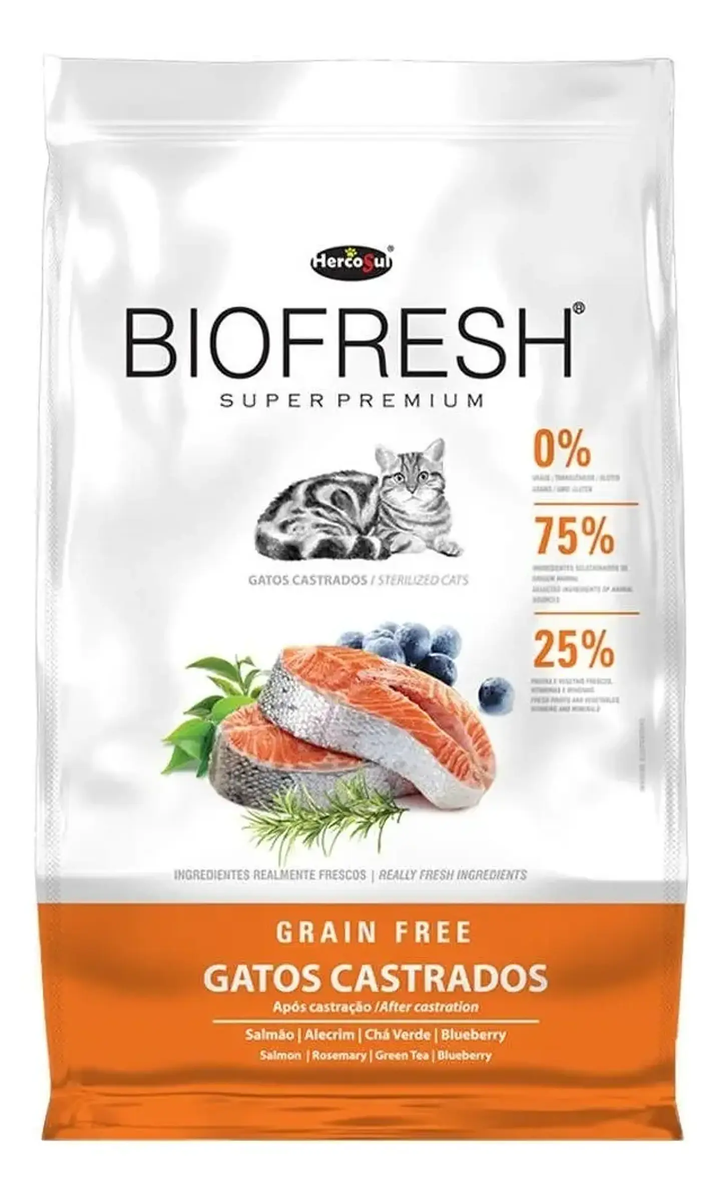 BioFresh Alimento Gatos Castrados Sabor Salmón SP 1.5 Kg 2