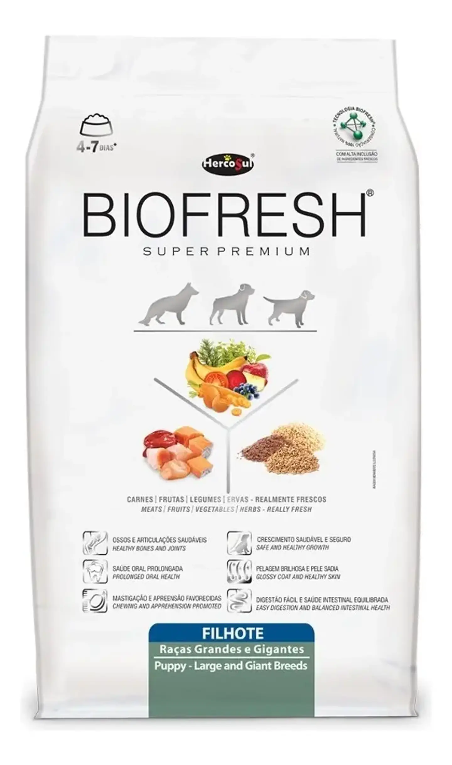 BioFresh Alimento Para Perros Cachorros-tamaño Grande Gigante-15 Kg 3