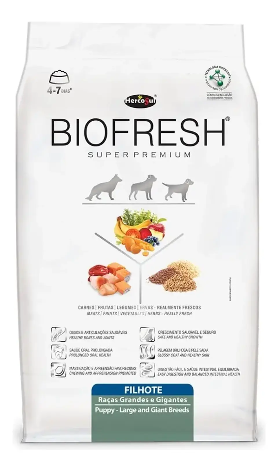BioFresh Alimento Para Perros Cachorros-tamaño Grande Gigante-15 Kg 3