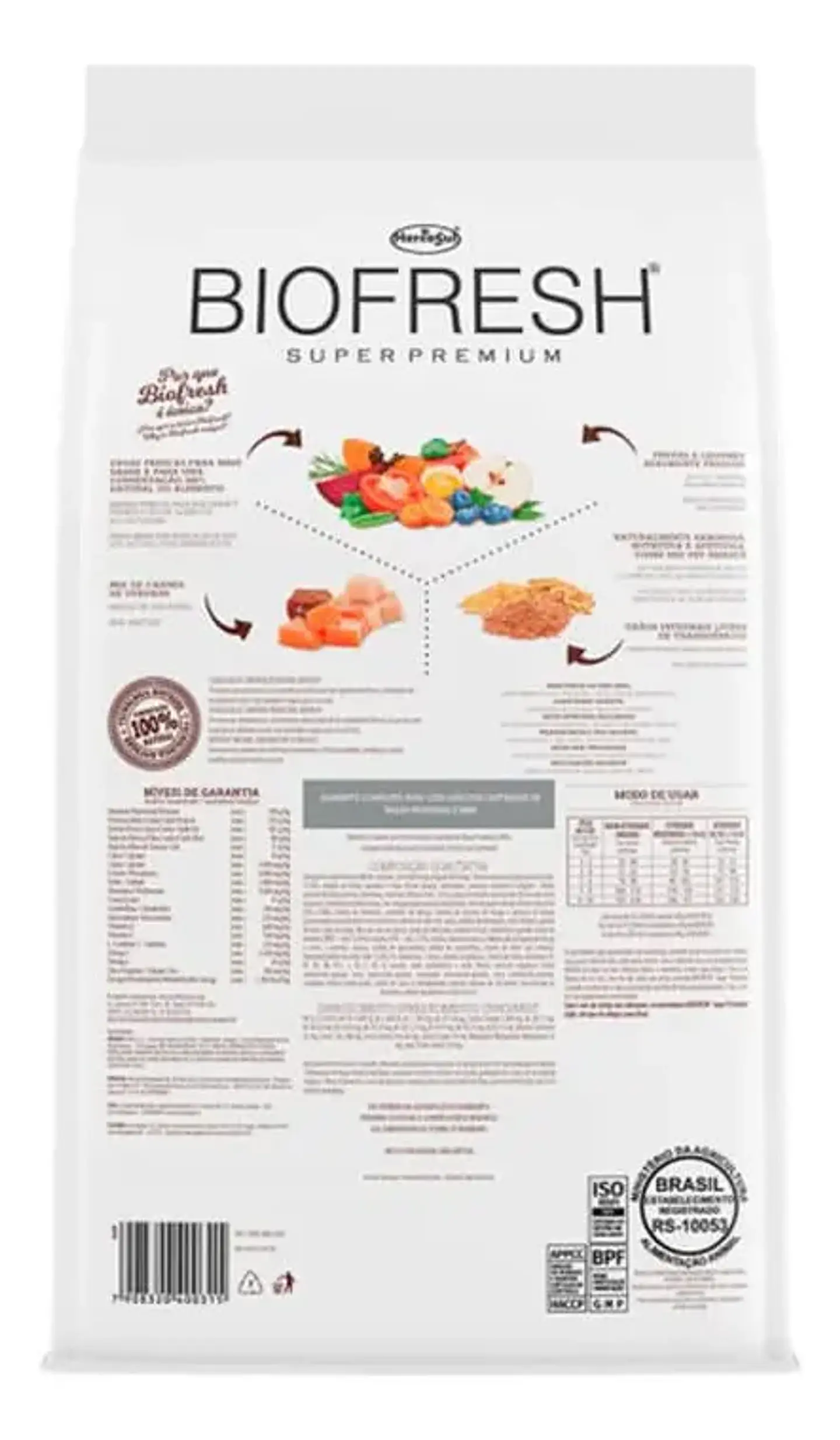 BioFresh Alimento Perros Castrado Pequeña/mini Super Premium 3 Kg 2
