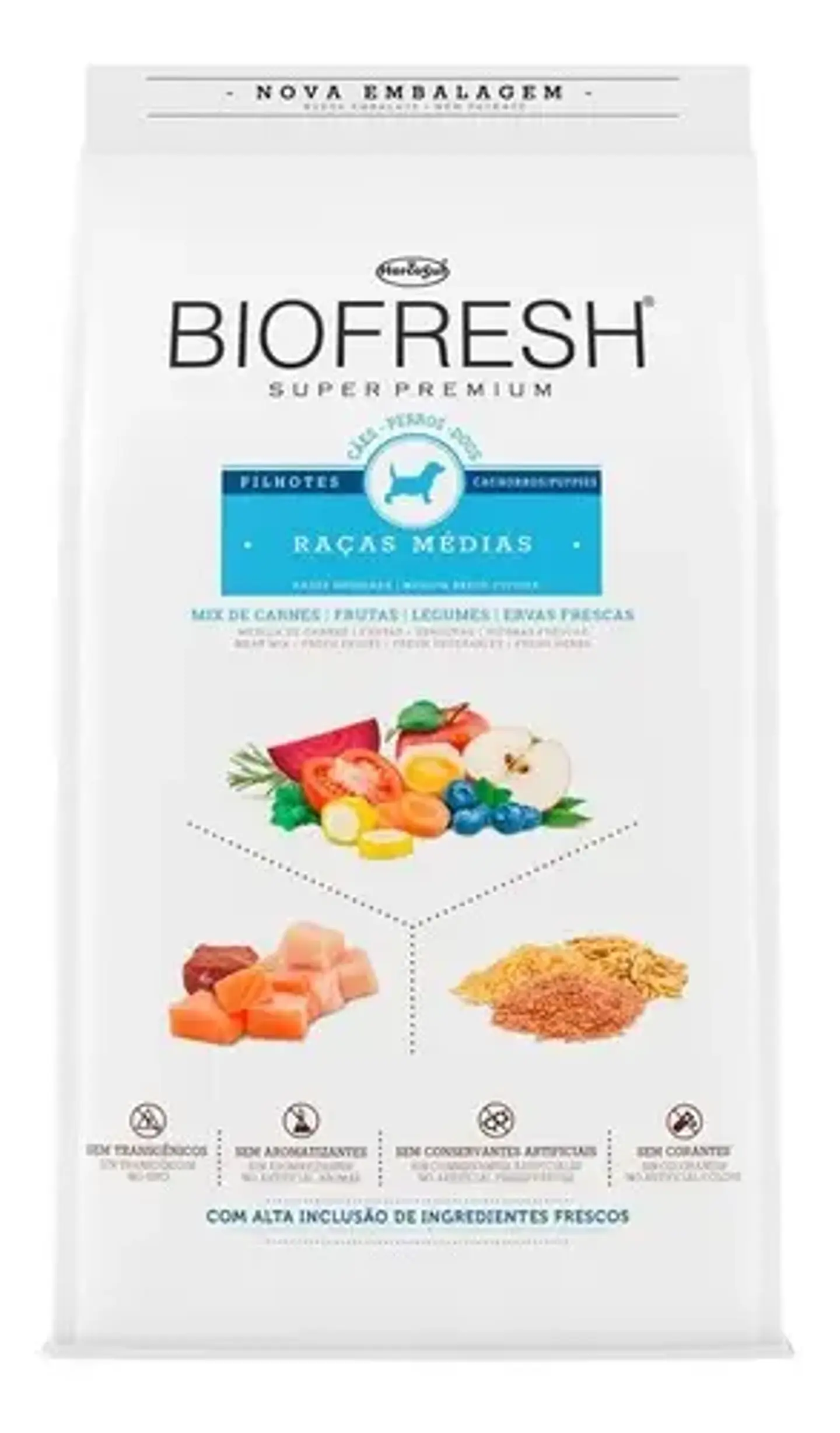 BioFresh Alimento Para Perros Cachorros Raza Mediana SP 10.1 Kg 1